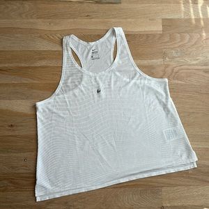 Nike Cropped Dri-Fit Top Small